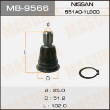 Опора шаровая NISSAN PATROL MASUMA MB-9566
