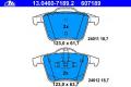 13,0460-7189,2_!колодки дисковые з,_ Volvo XC90 2,5iT_3,0i T6_2,4 D5 02>