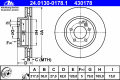 Диск тормозной передний LAND ROVER Discovery III 2,7 TD 10_04-> ATE 24,0130-0178,1