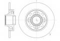 61060,00_диск тормозной задний! без подш,и кольц,ABS_ Citroen C4_DS4, Peugeot 308 04>