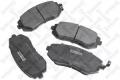 000 006B-SX_колодки дисковые передние! антискрип, пл,_ Subaru Impreza_Forester_Legacy 1,5-2,5 09>