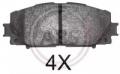 BRAKE PADS TOYOTA