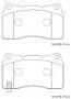 BRAKE PAD ASIMCO KD7744