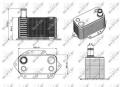 CHіODNICA OLEJU SILNIKOWEGO BMW 3 E46 3 E90 3 E91 3 E92 3 E93 5 E60 5 E61 6 E63 6 E64 7 E65 E66 E67 X3 E83 X5 E70