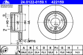 24,0122-0159,1_диск тормозной передний!_ BMW E39 2,0-3,5 M47-M62 95>